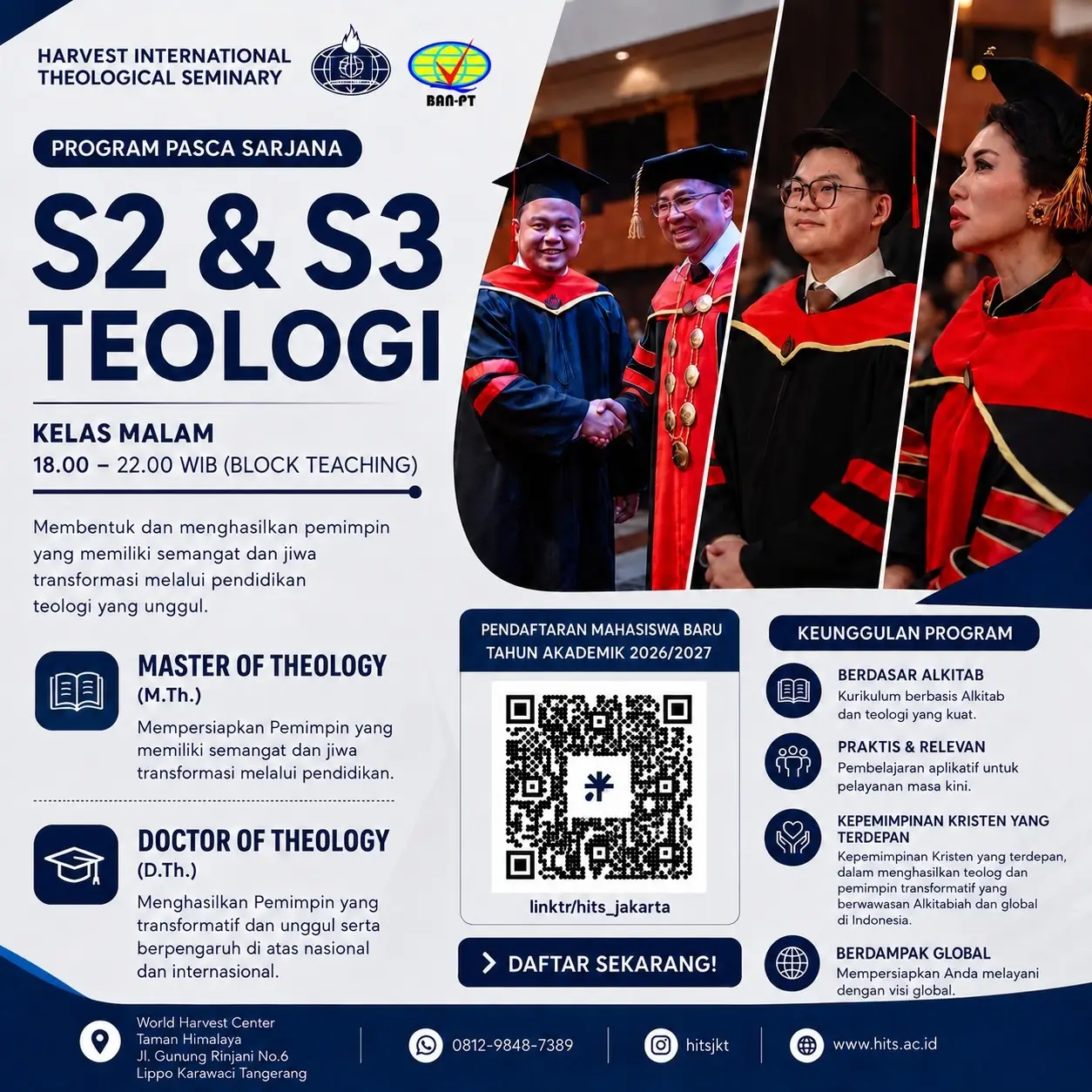 Program Studi - 5 - HITS | Harvest International Theological Seminary