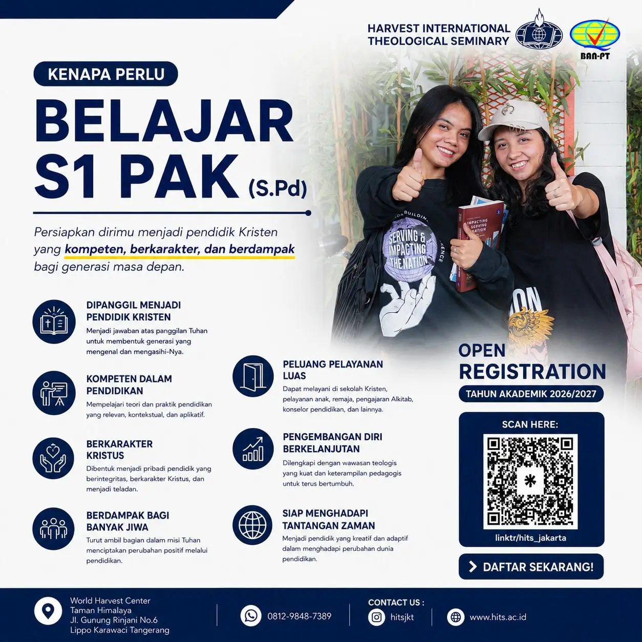 Program Studi - 2 - HITS | Harvest International Theological Seminary