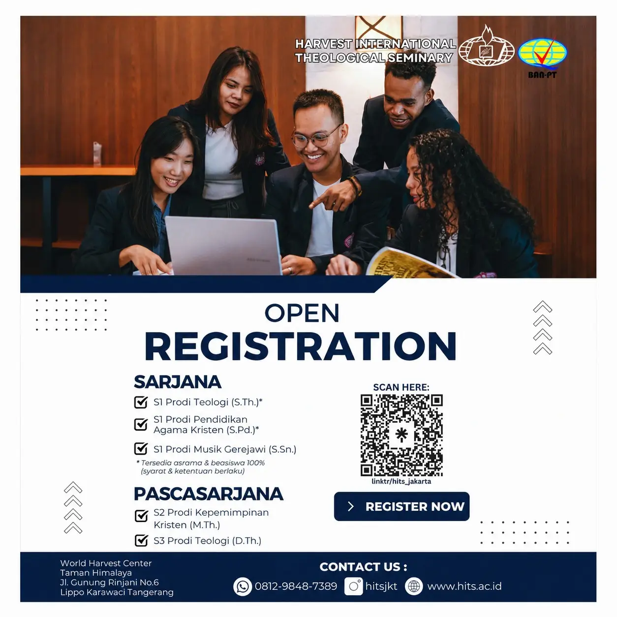 Program Studi - 1 - HITS | Harvest International Theological Seminary